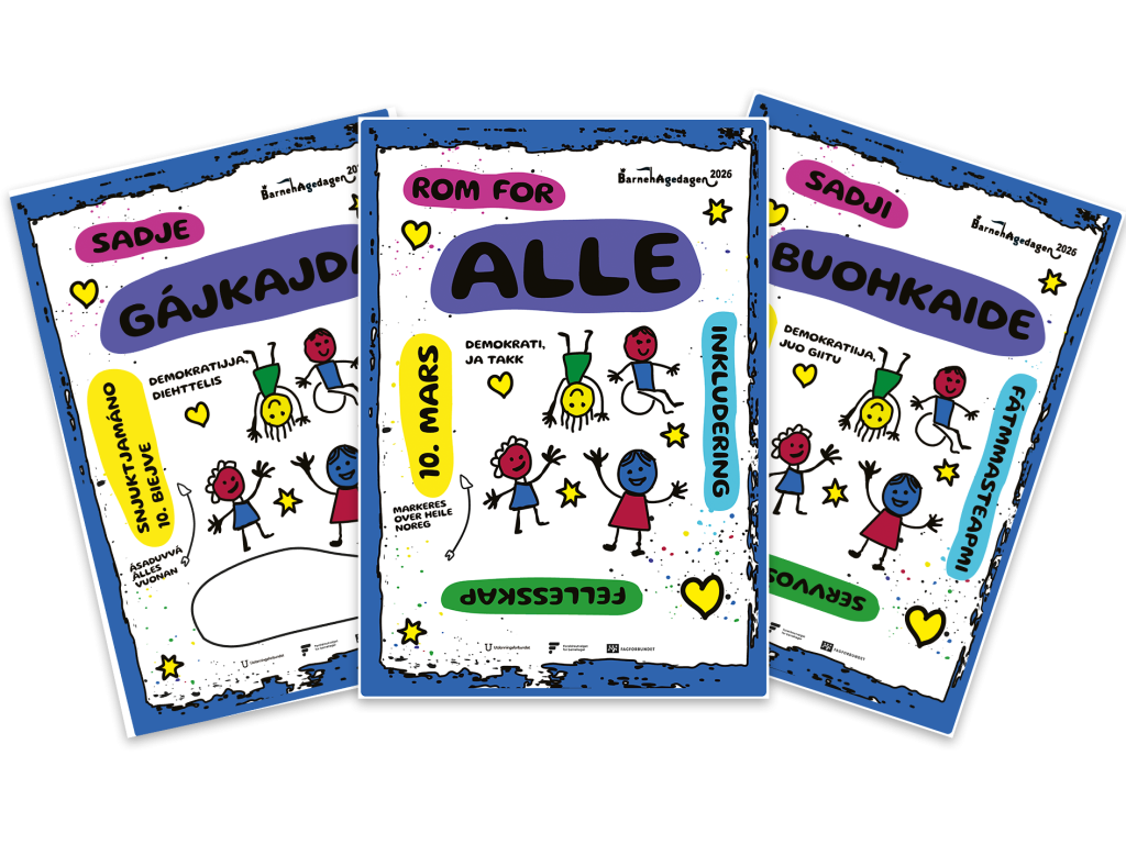 Plakater til Barnehagedagen 2026