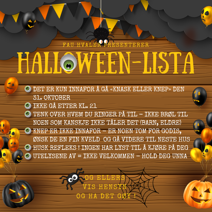 Halloween-liste